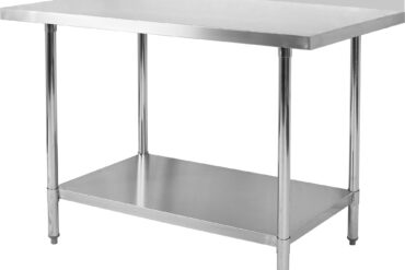 Komerciālais darba galds Nerūsējošais tērauds Apakšējais plaukts Mala 1800x600x900/1000mm | Adexa WT60180