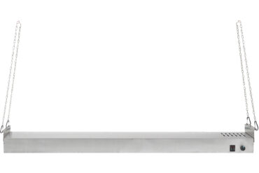 Komerciālais piekaramais portiks ar joslas sildītāju un apgaismojumu un ķēdēm 1500 mm | Adexa XDHHB1500N