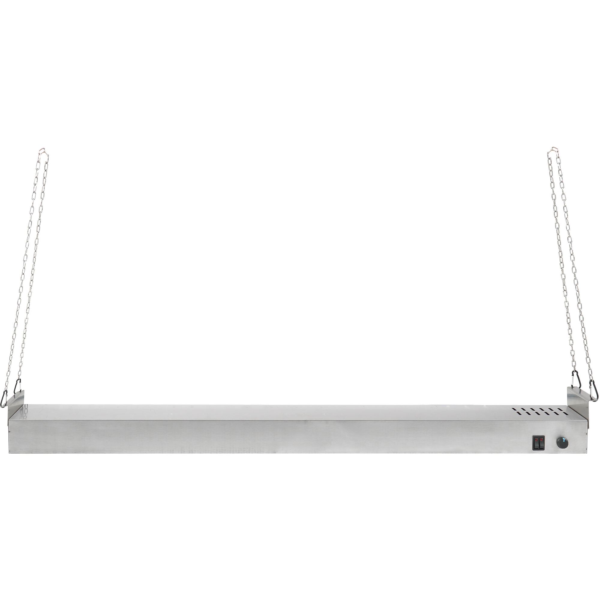 Komerciālais piekaramais portiks ar joslas sildītāju un apgaismojumu un ķēdēm 1500 mm | Adexa XDHHB1500N Komerciālais piekaramais portiks ar joslas sildītāju un apgaismojumu un ķēdēm 1500 mm | Adexa XDHHB1500N - Image 1