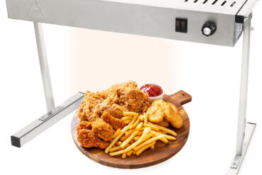 Komerciāls portāls ar sloksnes sildītāju un apgaismojumu 650x315x457mm | Adexa XDHHC600