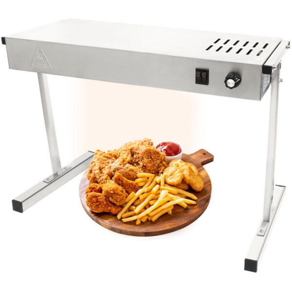 Komerciāls portāls ar sloksnes sildītāju un apgaismojumu 650x315x457mm | Adexa XDHHC600