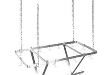 Griestu katlu pakaramais 12 āķiem Nerūsējošs tērauds 1000x508mm | | Adexa CMR10050