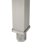 Profesionāls darba galds Nerūsējoša tērauda Apakšplaukts 600x800x900mm | Adexa DWT80060 - Image 3