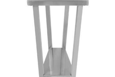 Profesionāls Darba galds Nerūsējošā tērauda Apakšplaukts Priekškarsls 600x800x900mm | Adexa DWT80060B