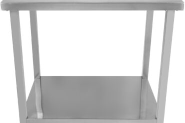 Profesionāls darba galds Nerūsējošs tērauds Apakšplaukts Pieliekamais 1200x800x900mm | Adexa DWT80120B