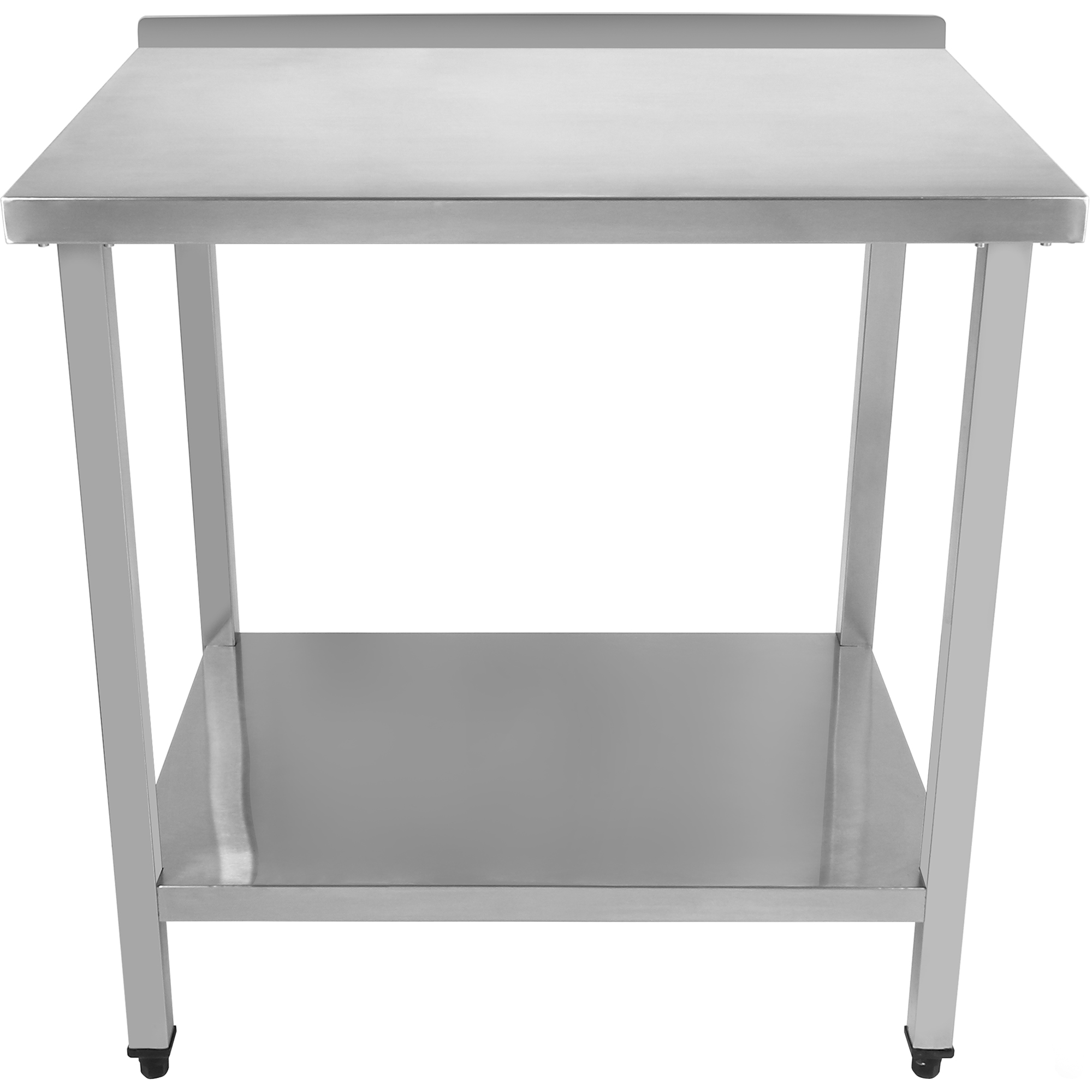 Profesionāls darba galds Nerūsējošs tērauds Apakšplaukts Pieliekamais 1200x800x900mm | Adexa DWT80120B Profesionāls darba galds Nerūsējošs tērauds Apakšplaukts Pieliekamais 1200x800x900mm | Adexa DWT80120B - Image 1