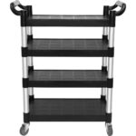 Profesionāls liels daudzfunkcionāls 4 līmeņu ratiņš 1010x500x1260mm | Adexa HZMCC5014 - Image 4