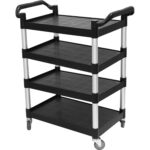 Profesionāls liels daudzfunkcionāls 4 līmeņu ratiņš 1010x500x1260mm | Adexa HZMCC5014 - Image 5