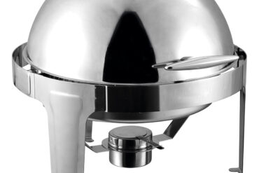 Apaļais tērauda spogulpolijas "Roll top" karstais galds 6 litri | Adexa RA2101B