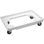 Picas mīklas kastu ratiņi 600x400mm | Adexa WHDB4C - Image 5