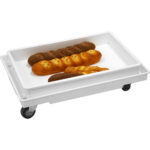 Picas mīklas kastu ratiņi 600x400mm | Adexa WHDB4C