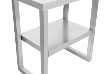 Komerciālā virtuves starpgalds 2 līmeņi Nerūsējošais tērauds 600x370x700mm | Adexa WHDS603770