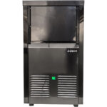 Tirdzniecības ledus kubiņu mašīna Caurspīdīgs ledus Individuāli kubiņi 30kg/24h Melns Manuāla vadības pults | Adexa GI30BM - Image 2