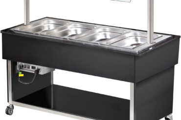 Karstās salātu bārs 4xGN1/1 Melns | Adexa MBH814BB