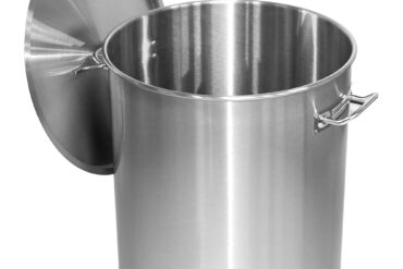 Profesionāls atkritumu tvertne Nerūsējošais tērauds ar Vāku 75 litri | Adexa SDB75