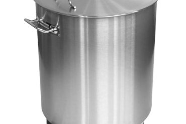 Profesionāla atkritumu tvertne Nerūsējošais tērauds ar vāku un riteņiem un pedāli 75 litri | Adexa SDCP75