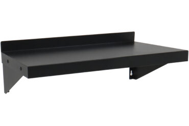 Komerciāla sienas plaukts Melns pulverkrāsots tērauds 600x300x190mm | Adexa WSPC30060