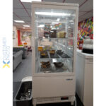 Letes vitrīnas ledusskapis 78 litri 3 plaukti Balts 1 plakana durvis | Adexa CL78W - Image 2