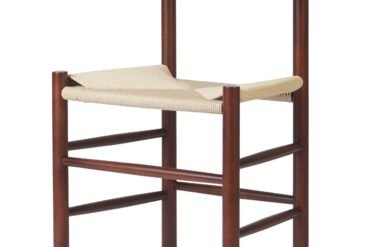 Bērzā krēsls Valriekstu krāsas ar Vieglu pītu virvi sēdekli | | Adexa GS60575LWBE