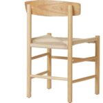 Bērza koka krēsls dabīgā krāsā ar gaišu pītu virvju sēdekli | Adexa GS60575NBE - Image 7