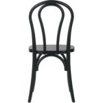 Ēdamistabas krēsls no melnas kaučukkoka | | Adexa GS90003B - Image 4