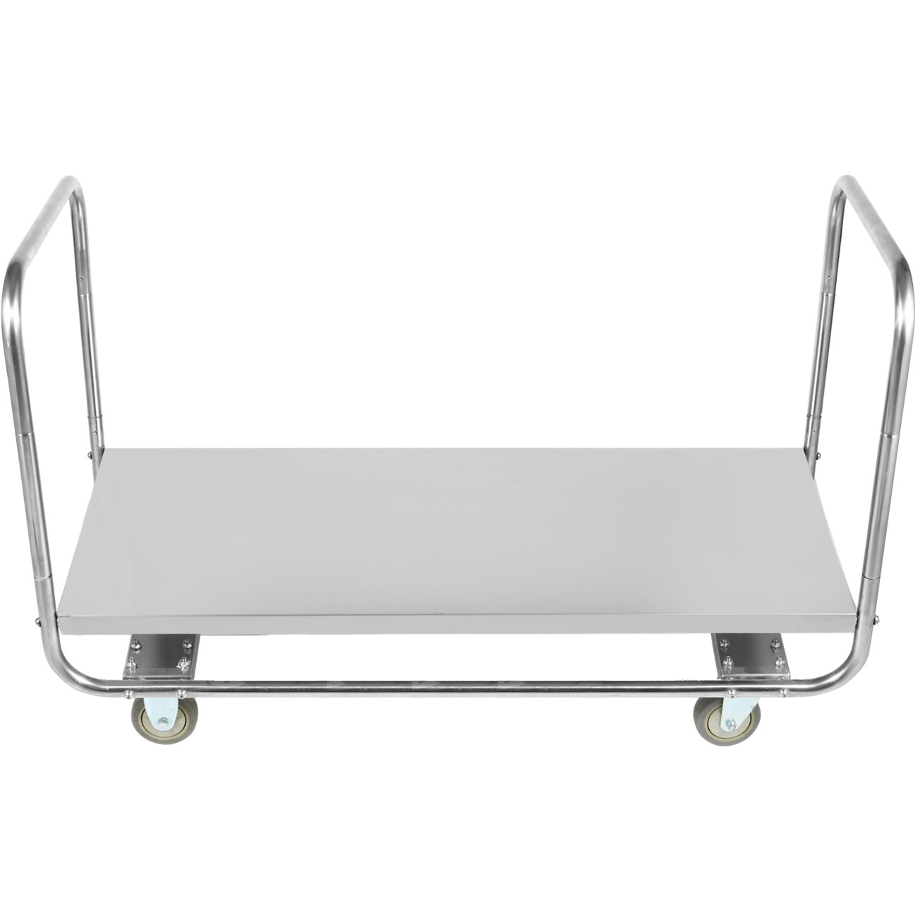 Komerciālais divroktura platformas ratiņi nerūsējošais tērauds 1300x500x750mm | Adexa WHDT13050 Komerciālais divroktura platformas ratiņi nerūsējošais tērauds 1300x500x750mm | Adexa WHDT13050 - Image 1