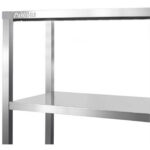 Komercvirtuves konveijers 2 līmeņi Nerūsējošais tērauds 1800x335x700mm | Adexa WHES1803470 - Image 2