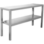 Komercvirtuves pārvads 2 līmeņi no nerūsējošā tērauda 800x335x700mm | Adexa WHES803470