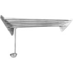 Cauruļveida Sienas plaukts Nerūsējošs tērauds 1200x320x140mm | Adexa WHRT120