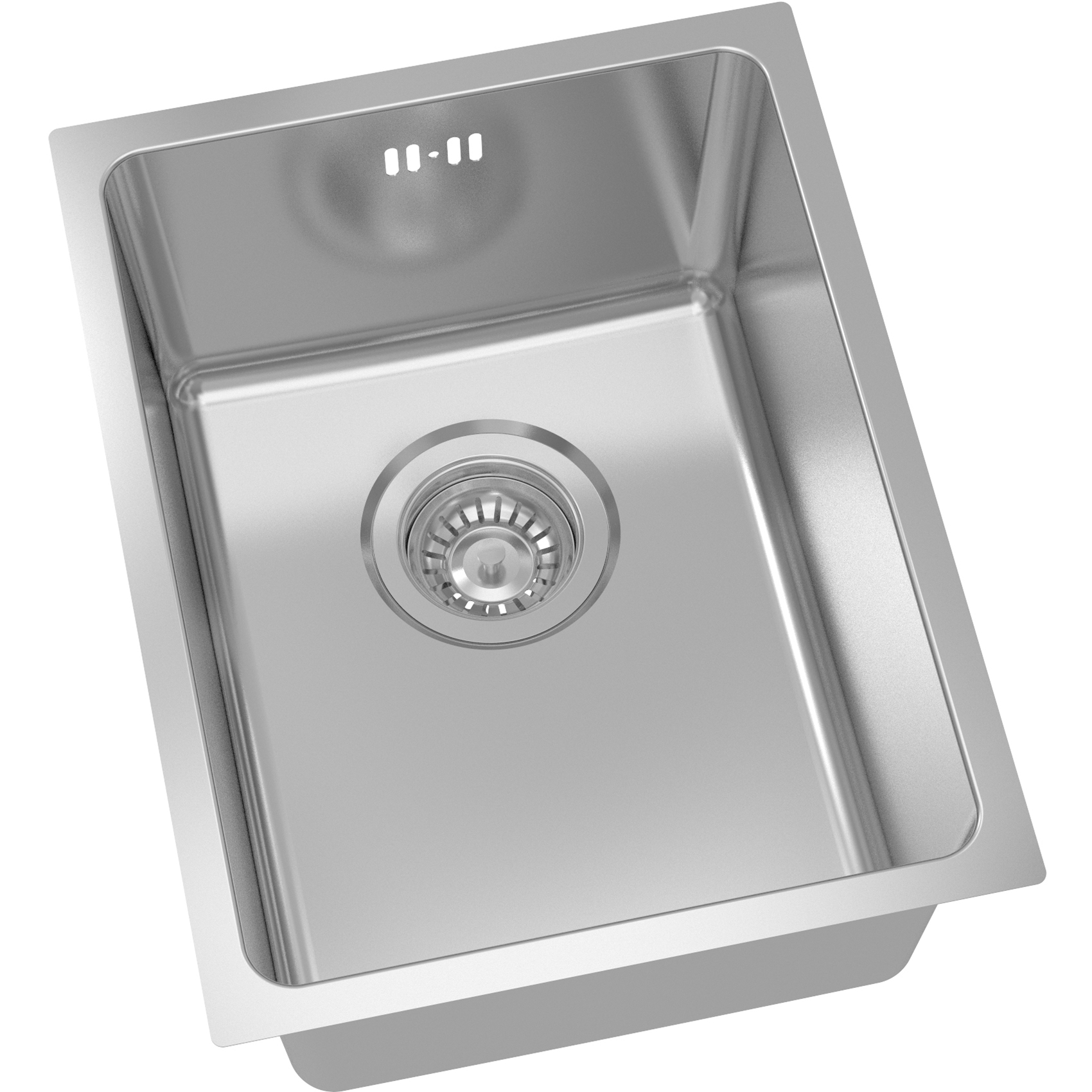 Augstākās kvalitātes vienas bļodas izlietne 340x440x200mm virsmā uzstādāma Nerūsējošais tērauds | Adexa SB203040 Augstākās kvalitātes vienas bļodas izlietne 340x440x200mm virsmā uzstādāma Nerūsējošais tērauds | Adexa SB203040 - Image 1