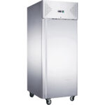 852lt Komerciālais maiznīcas ledusskapis Nerūsējošā tērauda vertikāls skapītis Vienas durvis 800x600mm Ventilēta dzesēšana | Adexa R6080