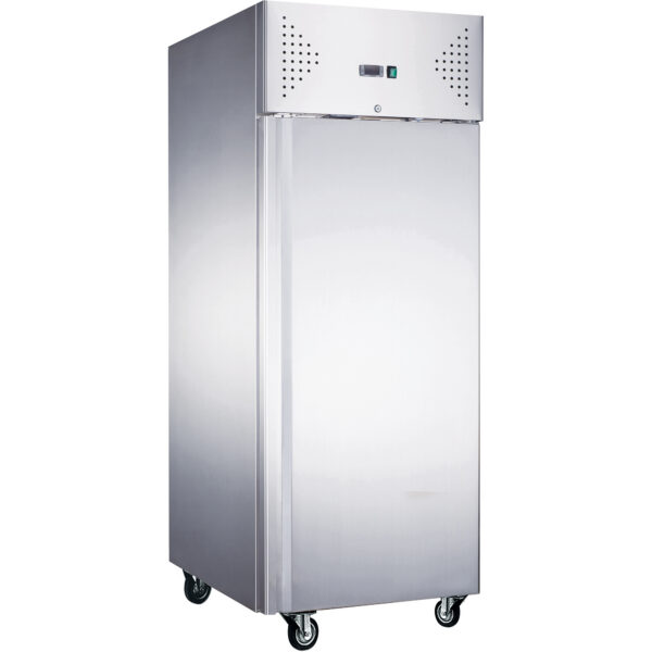 852lt Komerciālais maiznīcas ledusskapis Nerūsējošā tērauda vertikāls skapītis Vienas durvis 800x600mm Ventilēta dzesēšana | Adexa R6080
