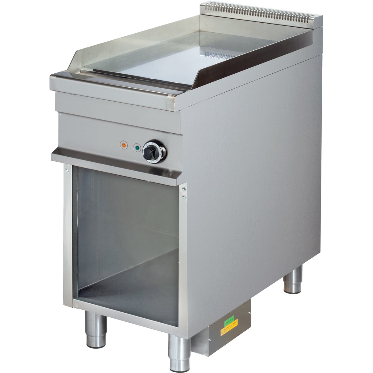 Elektriskais gludais fry tops uz atvērtas bāzes Elektriskais gludais fry tops uz atvērtas bāzes, 1 zona, 6kW | Adexa Hotmax 900 EG911 - Image 1