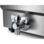 Komerciāls fritieris ar vienu elektrisko 10 litru 3kW darba virsmas novadīšanas krānu | Adexa HEF101V - Image 5