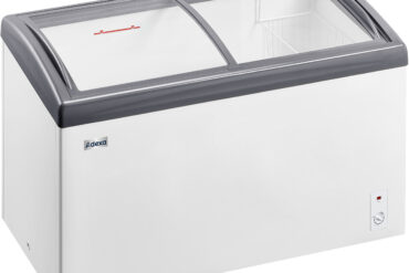Komercdisplejs Saldējuma saldētava Izliekts bīdāms stikla vāks 368 litri | Adexa SCSD328Y