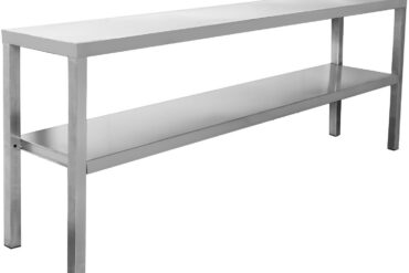 Komercvirtuves estakāde 2 līmeņi Nerūsējošais tērauds 1400x335x700mm | Adexa WHES1403470