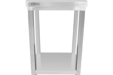 Komerciālais darba galds Nerūsējošais tērauds Ar apakšējo plauktu Paaugstināta maliņa 300x700x900mm | Adexa DWT3070