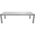 Tirdzniecības virtuves pacēlājs 1 līmenis Nerūsējošais tērauds 1000x335x350mm | Adexa WHES1003435 - Image 3