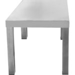 Komerciālā virtuves traversa 1 līmenis Nerūsējošais tērauds 900x335x350mm | Adexa WHES903435 - Image 3