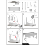 Komerciālais izlietne Nerūsējošais tērauds 1200x700x900mm 1 bļoda pa labi Aizmugures aizsargs 50mm | Adexa DSE1270R - Image 5