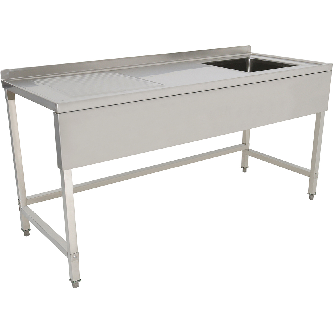 Komerciālie izlietne Nerūsējošais tērauds 1800x700x900mm 1 bļoda pa labi 50mm atbalsta panelis | Adexa DSE1870R Komerciālie izlietne Nerūsējošais tērauds 1800x700x900mm 1 bļoda pa labi 50mm atbalsta panelis | Adexa DSE1870R - Image 1