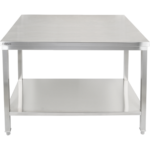 Premium darbagalds ar apakšplauktu 304 nerūsējošais tērauds āra izmantošanai 1200x700x900mm | Adexa Elite ET270120