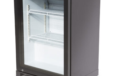 Aizmugures joslas dzesētājs ar 1 eņģu durvīm 128 litri Melns | Adexa BC01PP