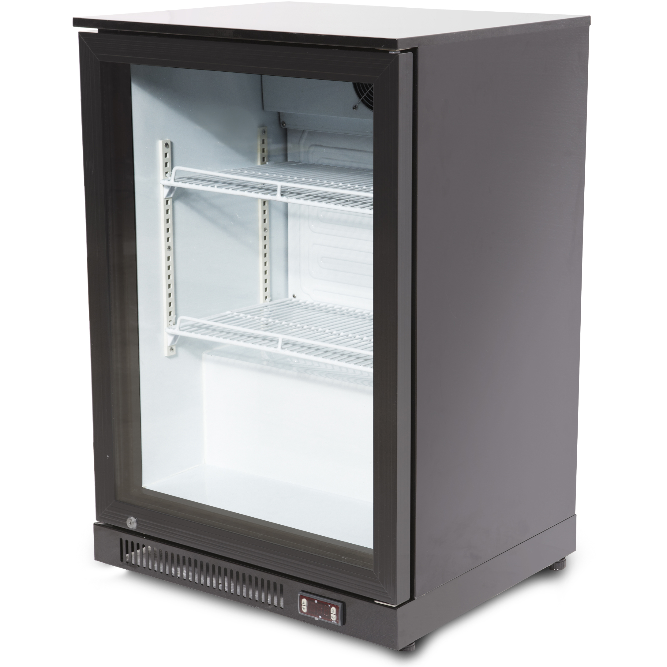 Aizmugures joslas dzesētājs ar 1 eņģu durvīm 128 litri Melns | Adexa BC01PP Aizmugures joslas dzesētājs ar 1 eņģu durvīm 128 litri Melns | Adexa BC01PP - Image 1