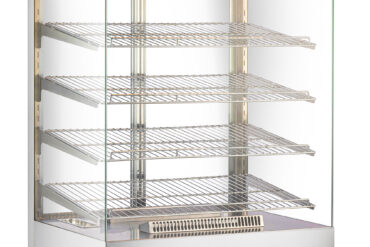 4 līmeņu apsildāmais vitrīnu skapis 318 litri lete | Adexa HW318