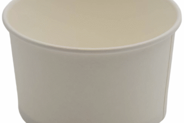 1000 gab Kompostējamās Sienas Saldējuma Kausiņi 7oz/207ml Baltā Krāsā | Adexa ICC7W