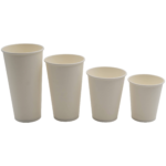 1000 gab. kompostējamas auksto dzērienu krūzes, vienas sienas 12oz/355ml, baltas | Adexa PCC12W - Image 2