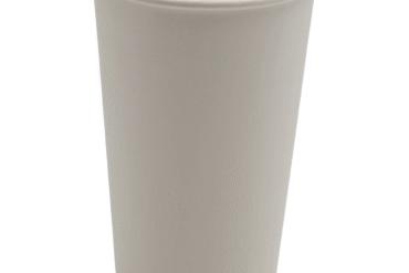 500 gabals Kompostējami Kafijas Krūzes Viena siena 16oz/437ml Balta | Adexa PCDW16W