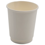 500 gab. Kompostējamas kafijas krūzes Divkāršā siena 8oz/237ml Kraft | Adexa PCDW8K