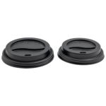 1000gab Kafijas krūzīšu vāki 12&16oz krūzītēm Melni | Adexa PCPL1216B - Image 3